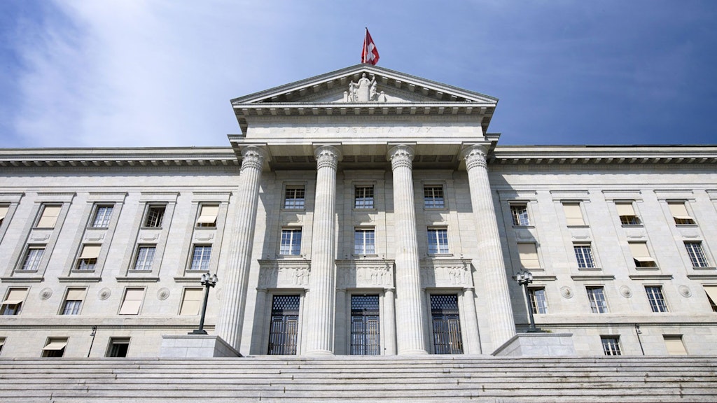 Das Gebäude des Bundesgerichts in Lausanne