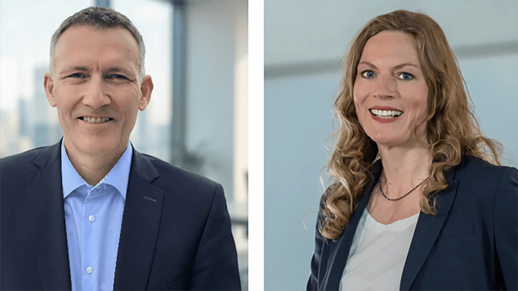 Portraitbilder von Reto von Salis und Astrid Krauthausen