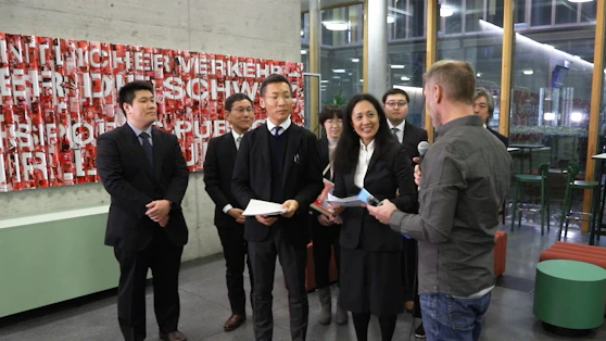 L’OFT reçoit régulièrement la visite de délégations étrangères ; cette année, c’est un groupe japonais qui a ouvert le bal.