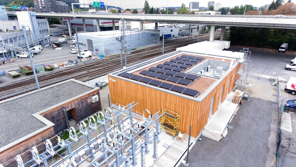 Station de commutation optimisée du point de vue énergetique du BLS à Holligen